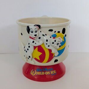 Vintage Walt Disneys World on Ice 101 Dalmatians Collectible Souvenir Cup Mug